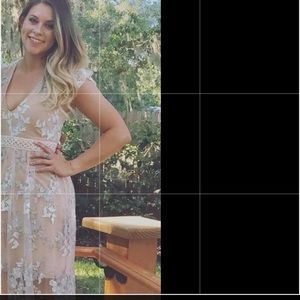 Formal lace dress. Gently used